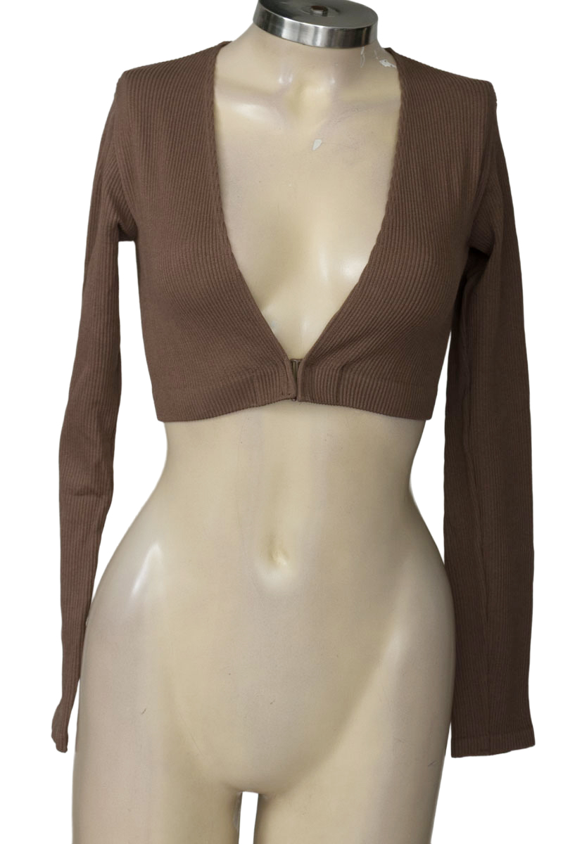 Top / Camiseta color Café - Zara