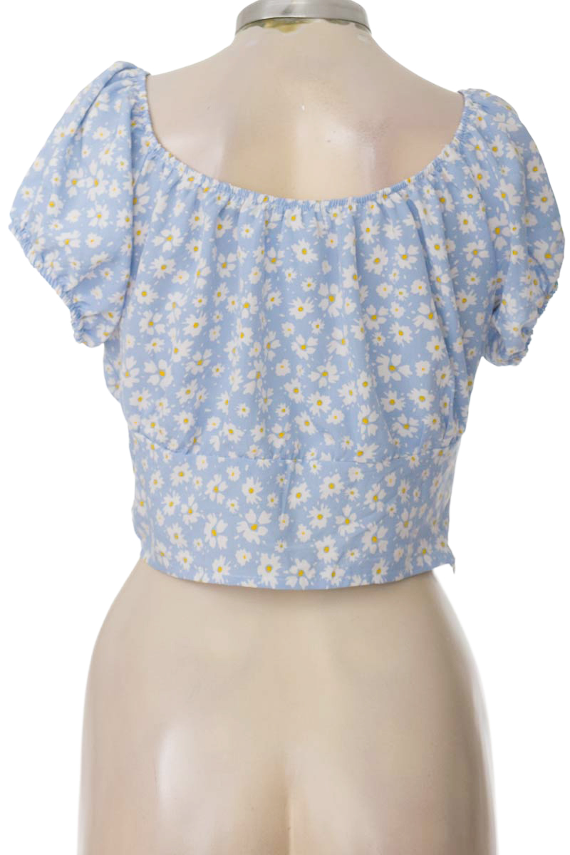 Top / Camiseta color Azul - Fashion Paris