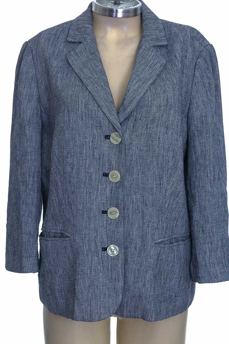 Gilet Matelassé Léger Femme Liz Claiborne Gris - Taille M, Poches Zippées