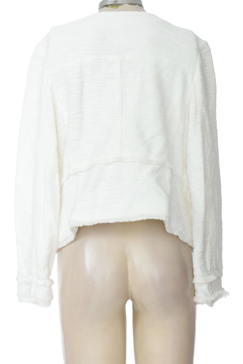 Chaqueta / Abrigo color Blanco - NAF NAF