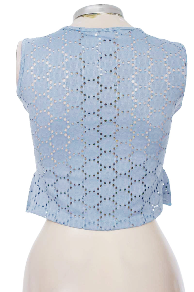 Top / Camiseta color Azul - Chicle rosa