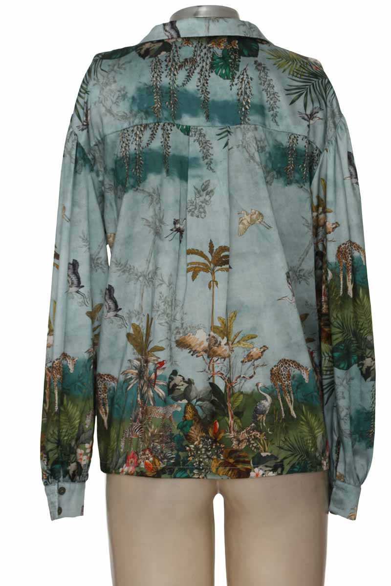 Blusa color Verde - Zara
