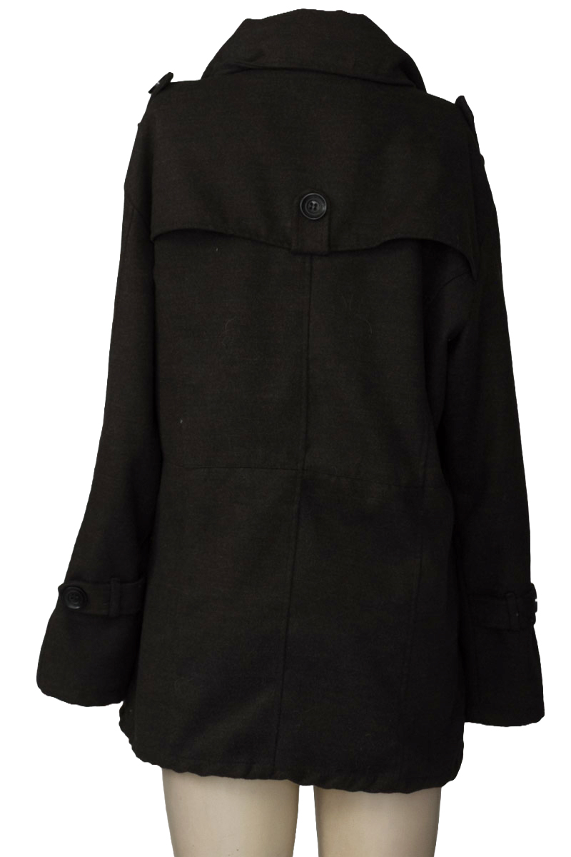Chaqueta / Abrigo color Negro - Yoger