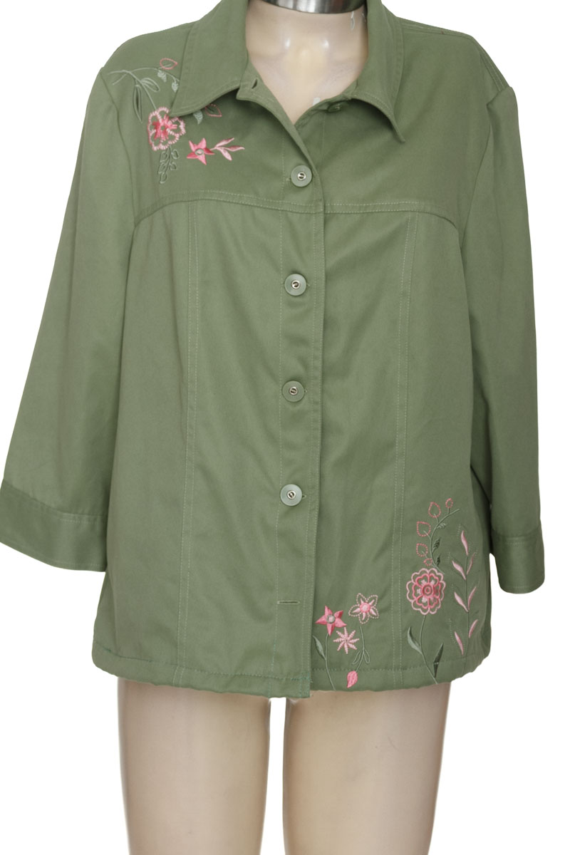 Chaqueta / Abrigo color Verde - ALLISON DALEY