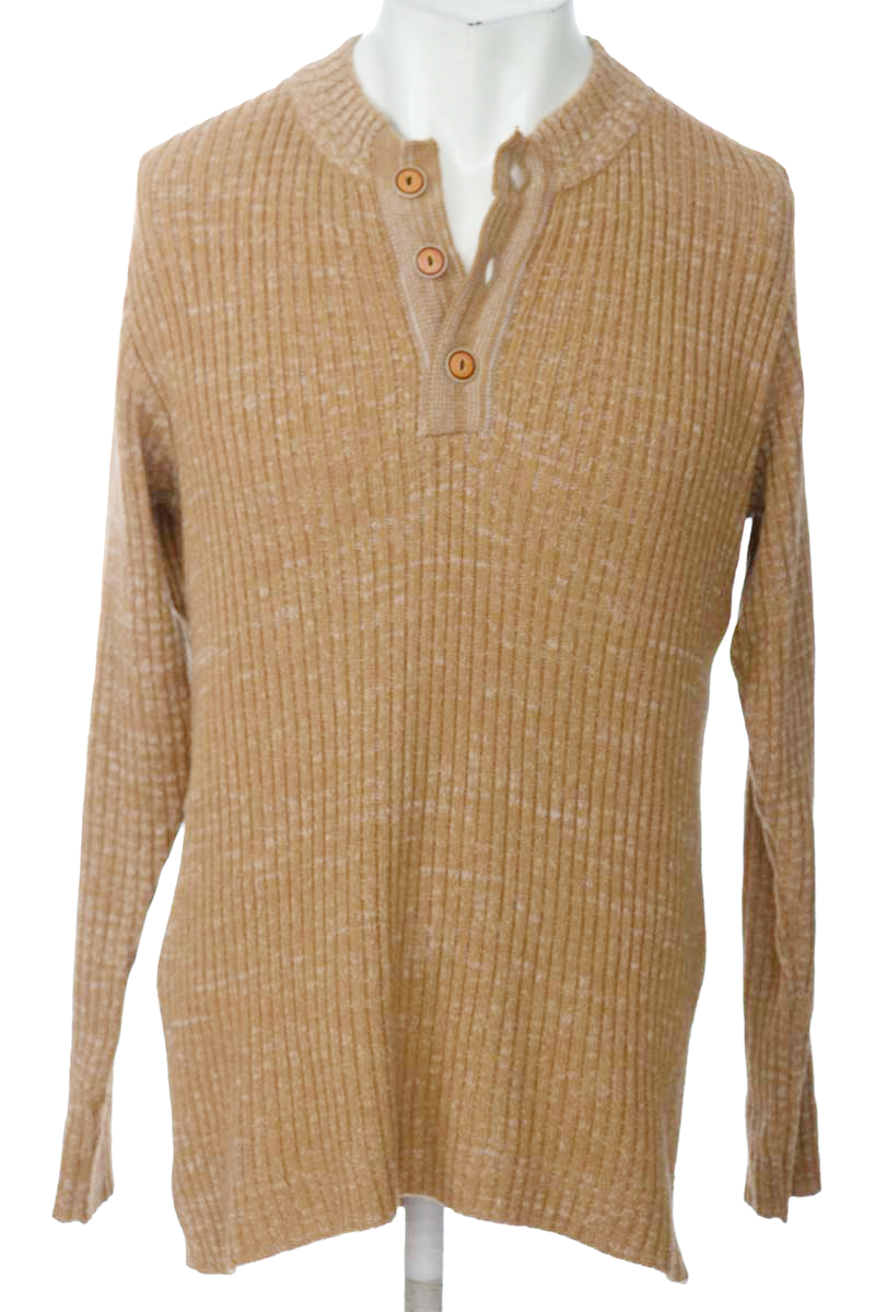 Sweater color Beige - Tejiestilo