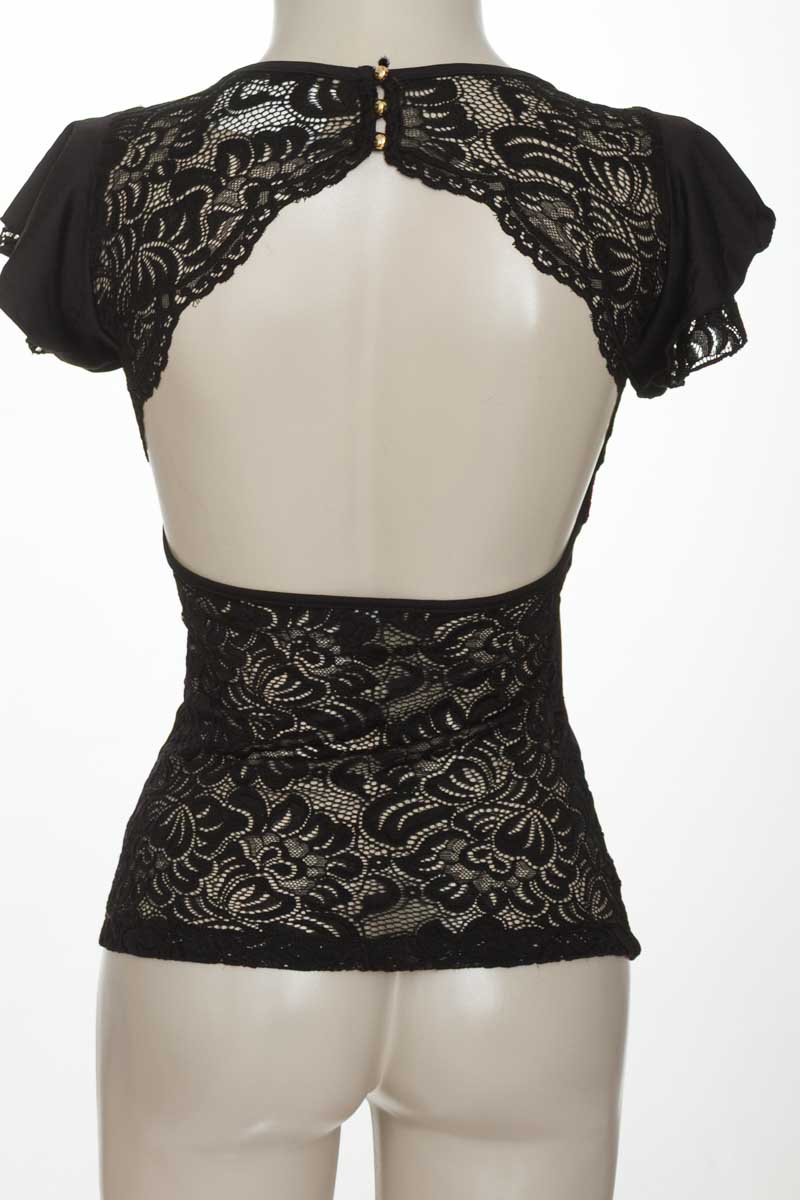 Top / Camiseta color Negro - Studio F