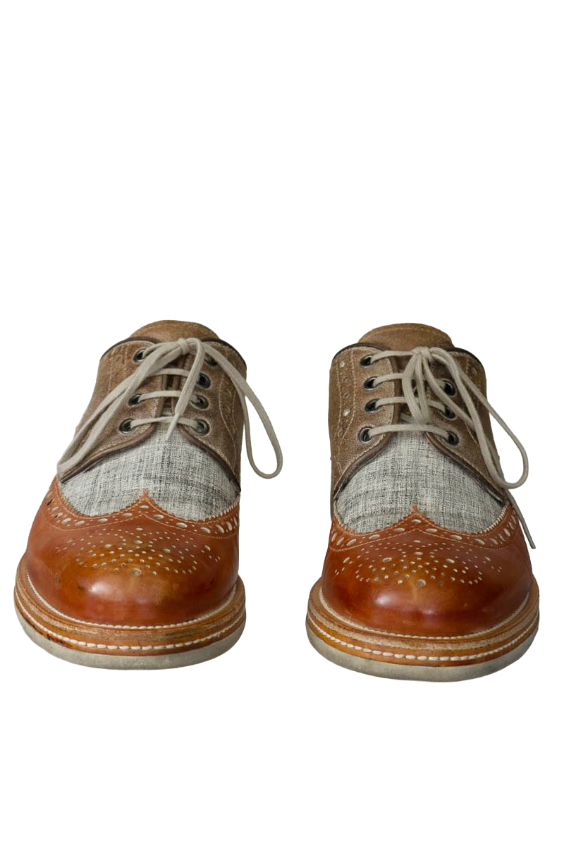 Zapato color Café - Santoni
