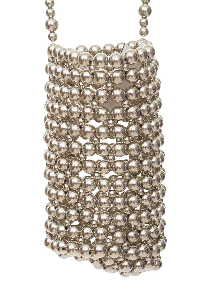 Cartera / Bolso / Monedero color Plateado - Closeando