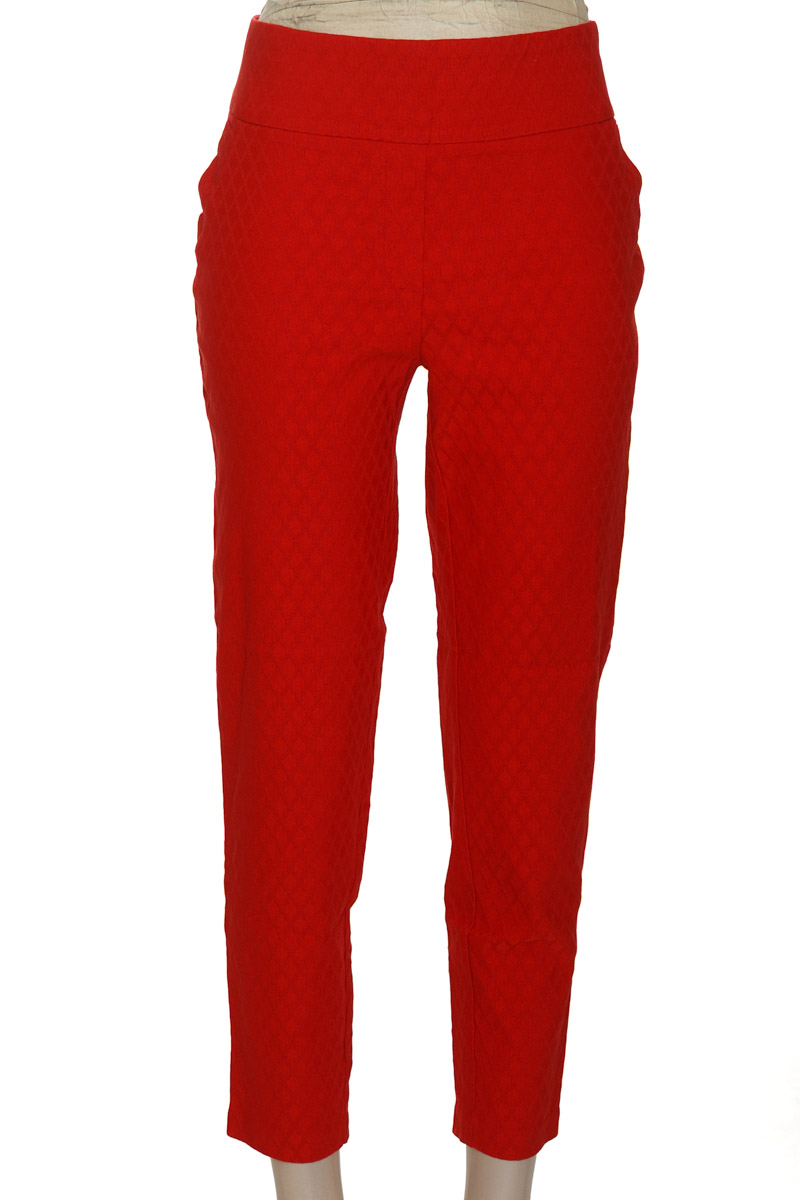 Pantalones color Rojo - Soho Apparel