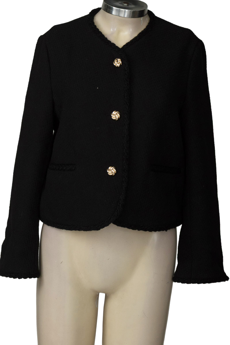 Chaqueta / Abrigo color Negro - H&M