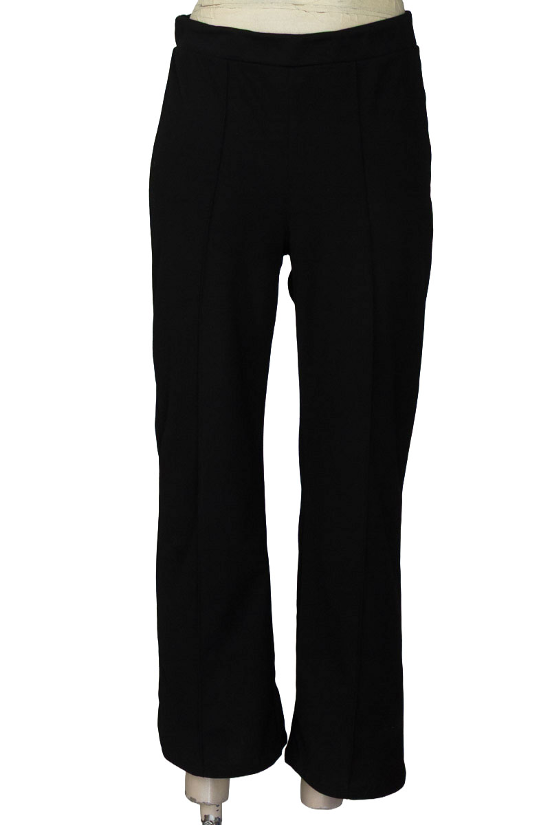 Pantalones color Negro - HAUTE MONDE