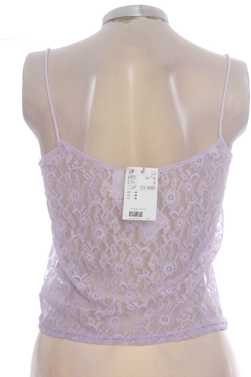 Top / Camiseta color Lila - Divided by H&M