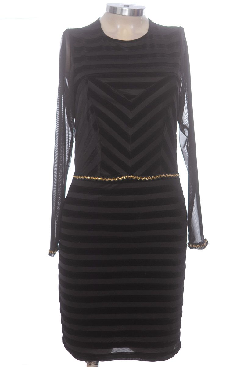Vestido / Enterizo color Negro - Bershka