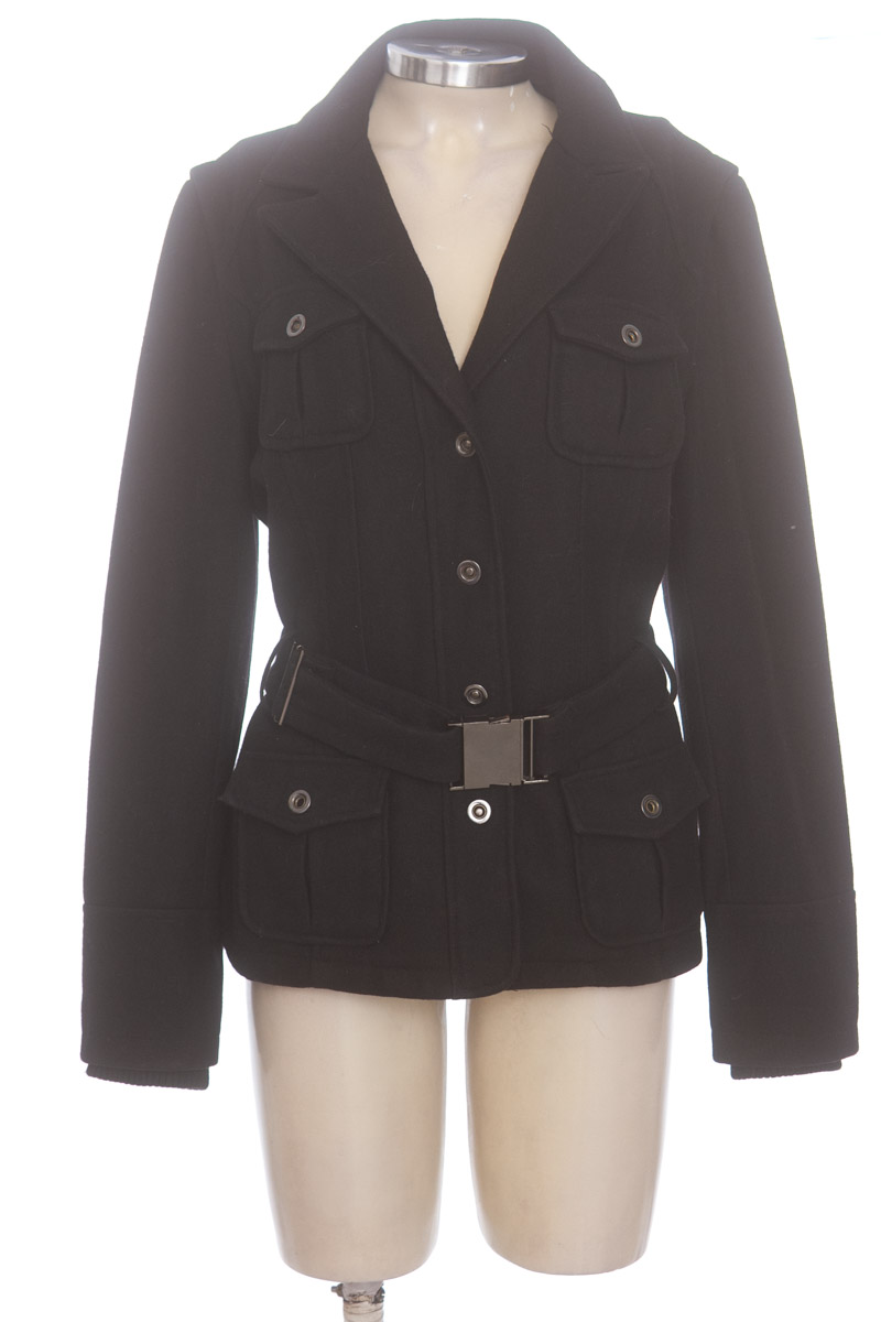 Chaqueta / Abrigo color Negro - Zara