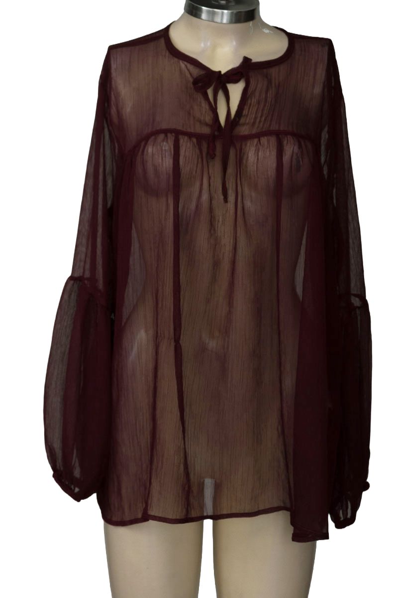 Blusa color Vinotinto - Free Spirit