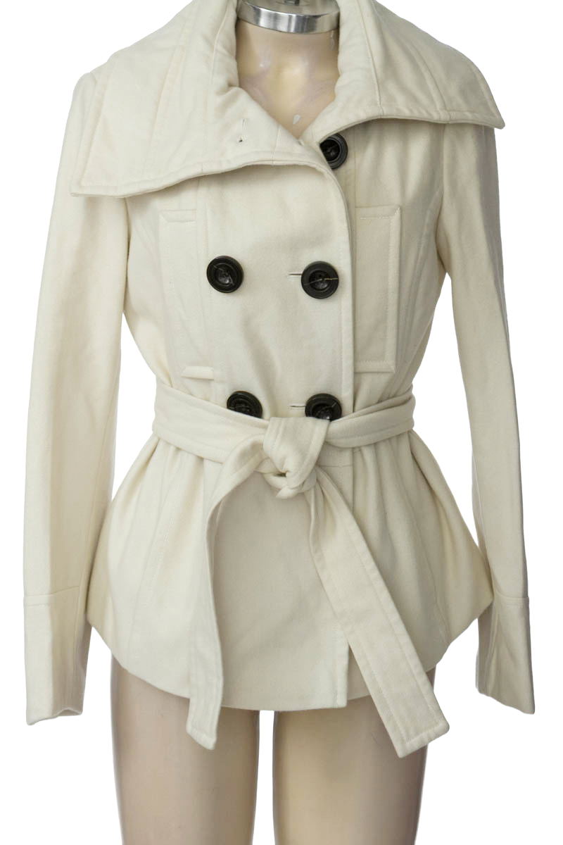 Chaqueta / Abrigo color Blanco - Zara