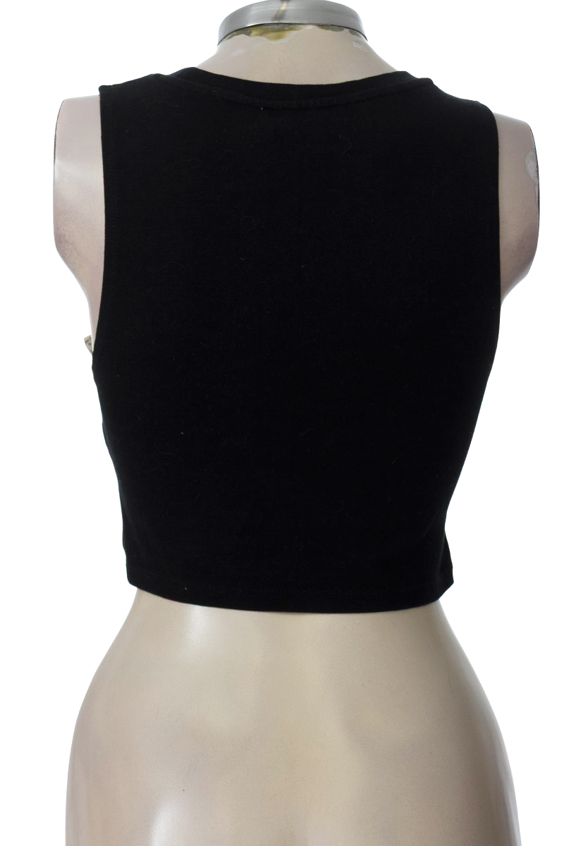 Top / Camiseta color Negro - Zara