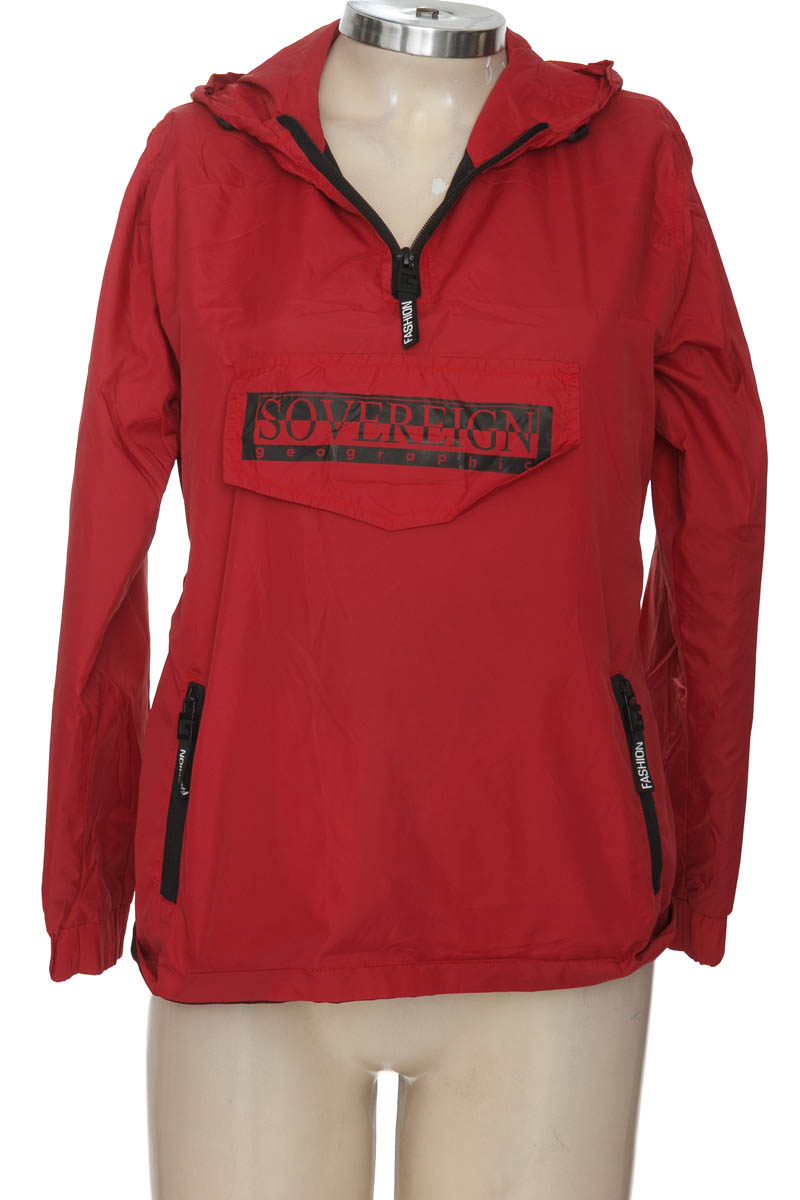 Chaqueta / Abrigo color Vinotinto - Nudo Tex