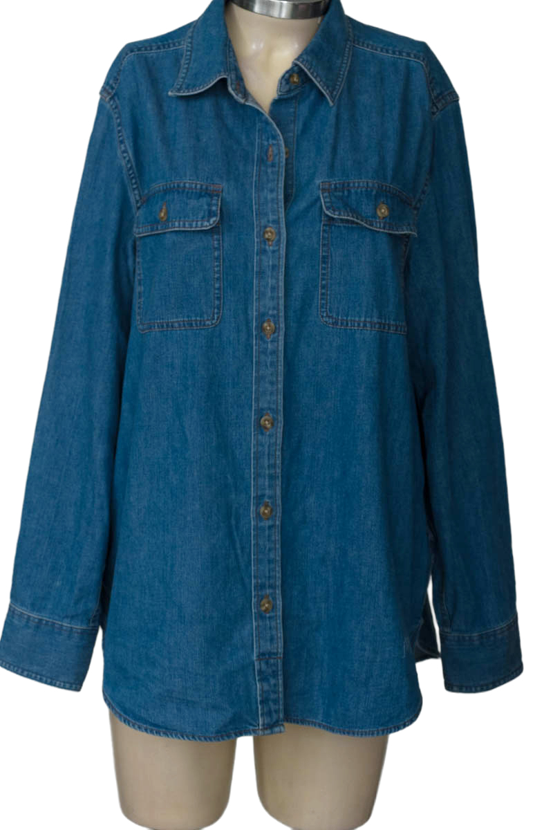 Blusa color Azul - UNIQLO