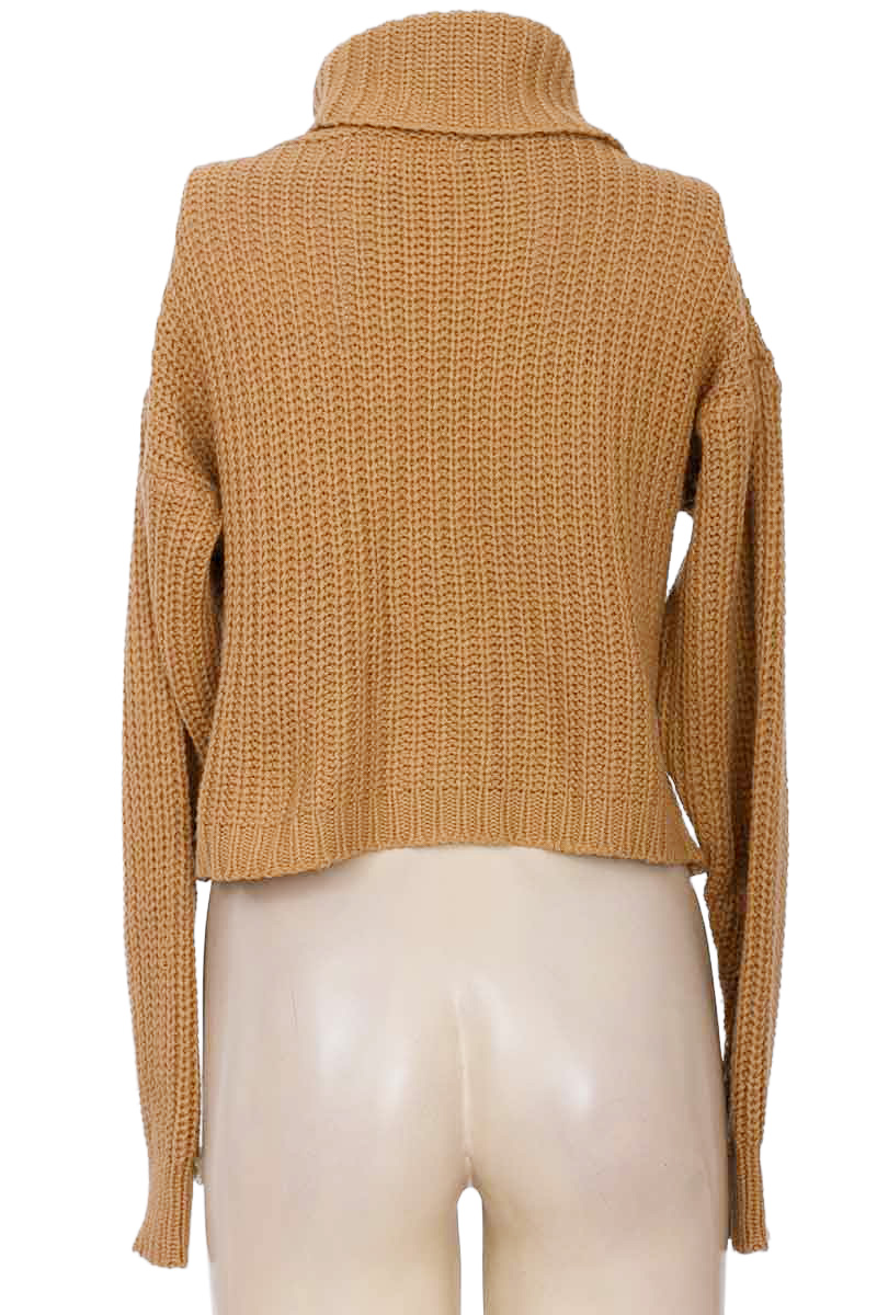 Sweater color Café - Pink Rose