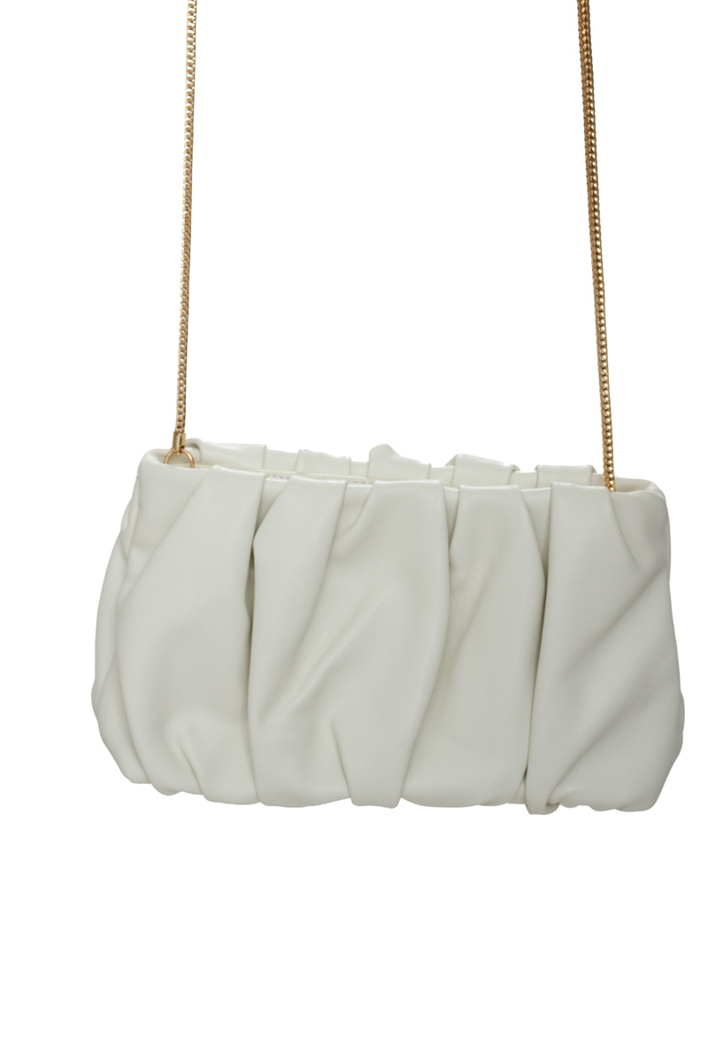 Cartera / Bolso / Monedero color Blanco - MNG