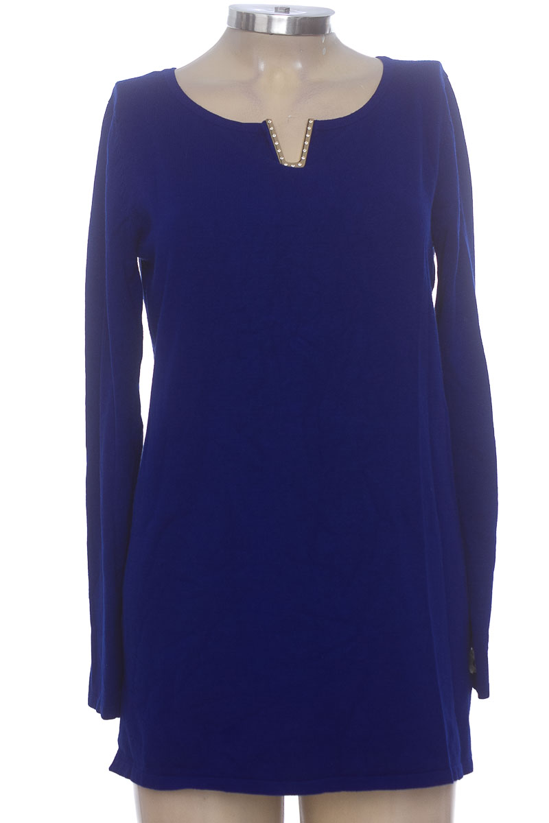 Sweater color Azul - Cable & Gauge