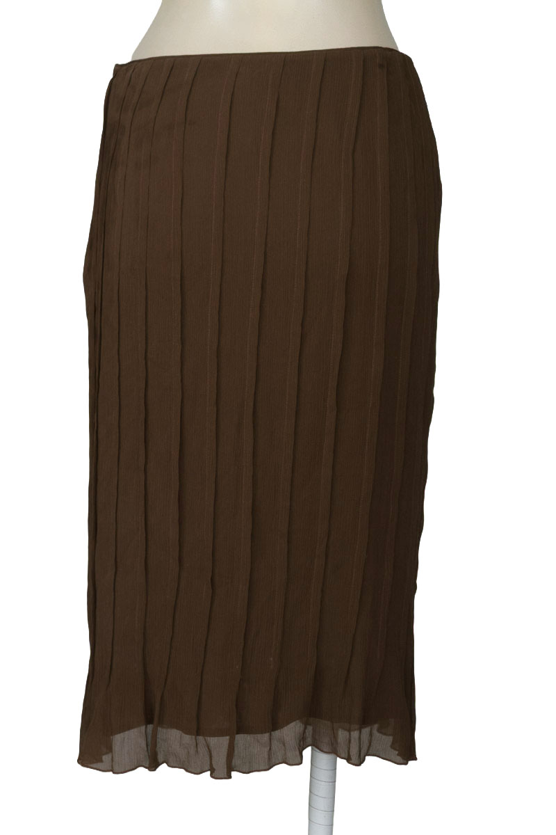 Falda color Café - Anne Klein