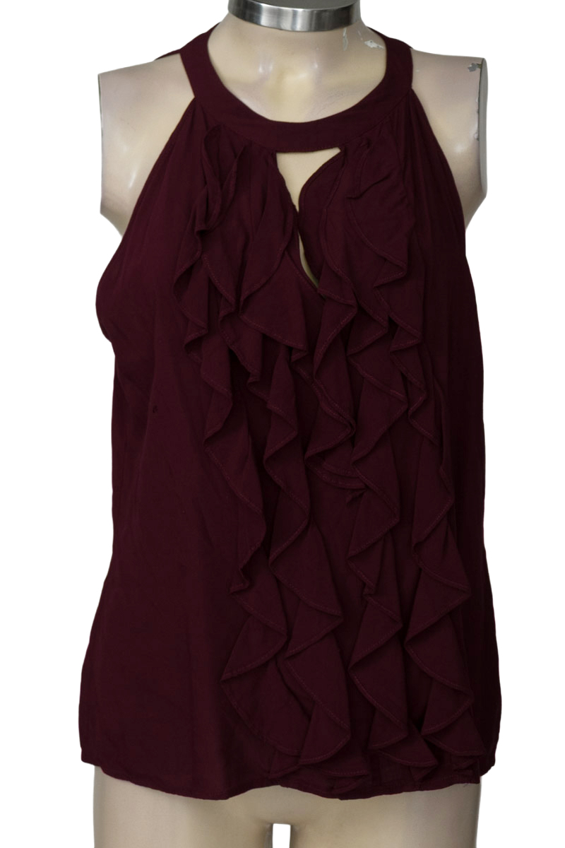 Blusa color Vinotinto - Esprit