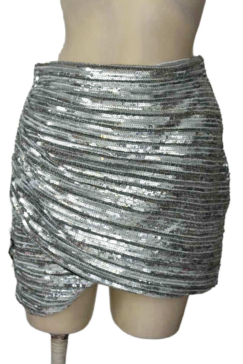 Falda color Plateado - Tennis