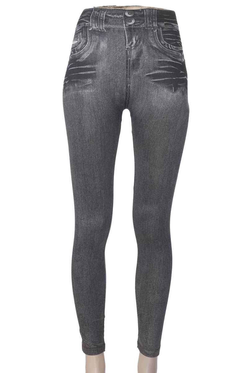 Pantalones color Negro - Slim jeggins by zlimmy