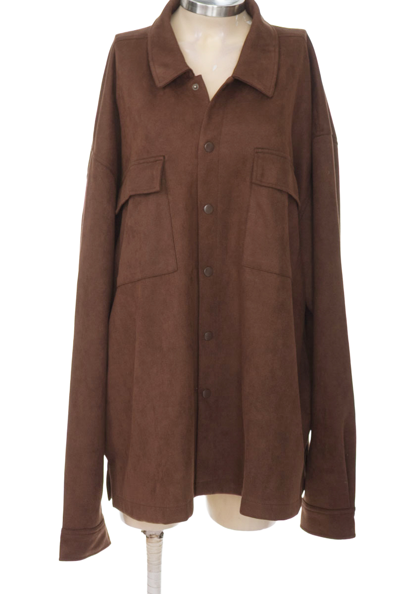 Chaqueta / Abrigo color Café - Forever 21