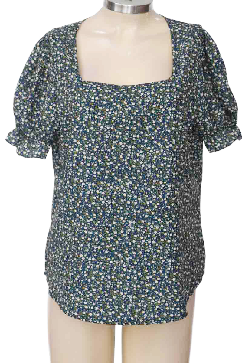 Top / Camiseta color Azul - Shein