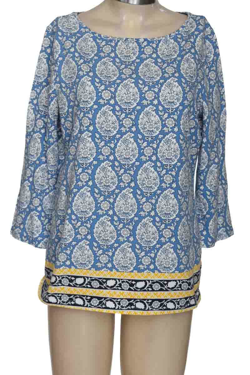 Blusa color Azul - Talbots