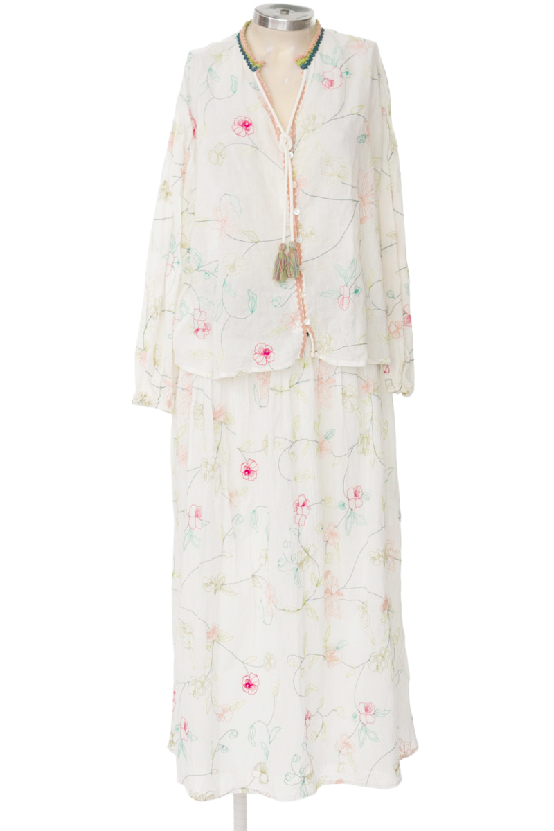 Vestido / Enterizo color Blanco - Zara