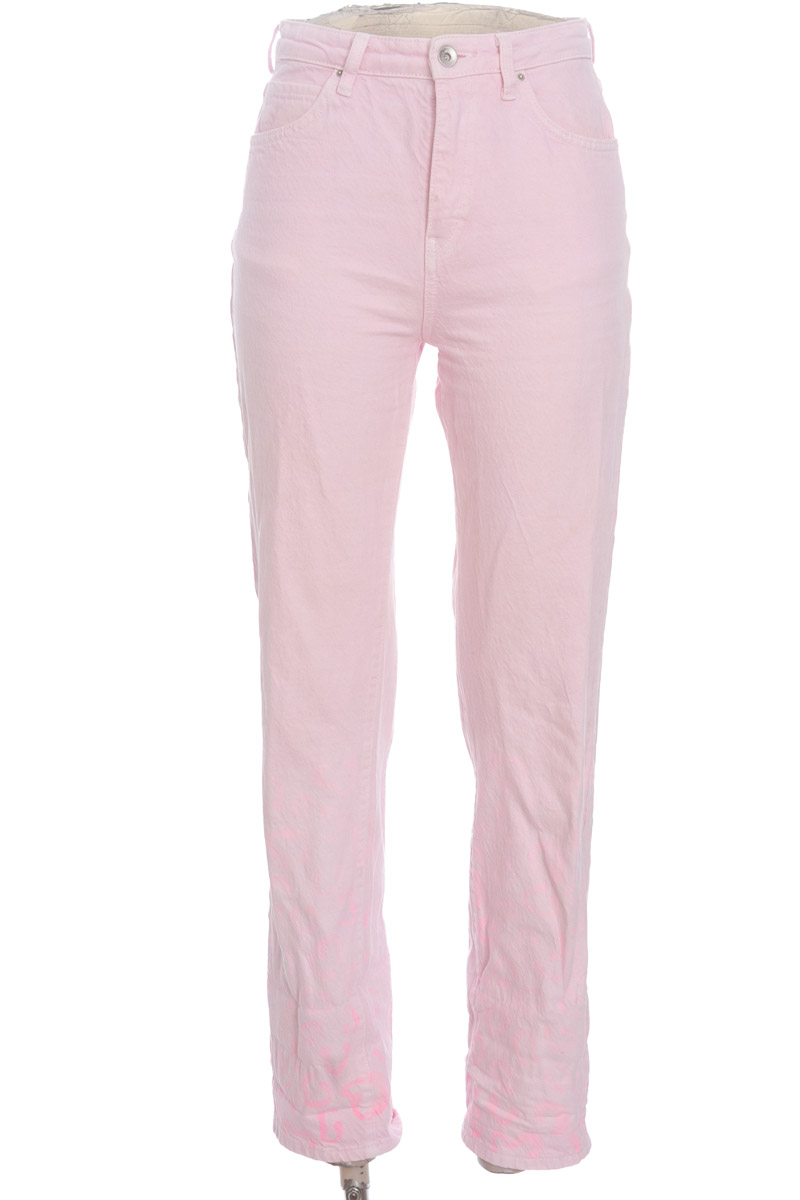 Pantalones color Rosado - Zara