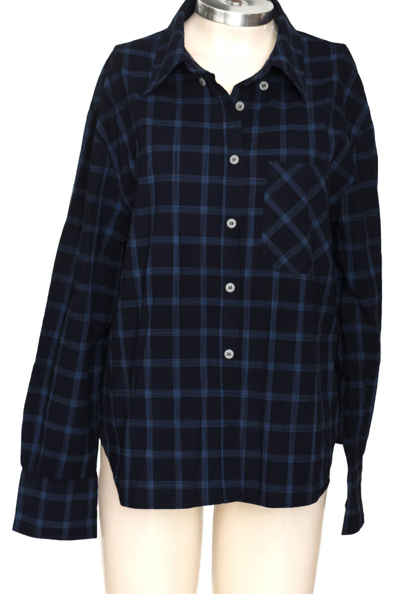 Blusa color Azul - Zara