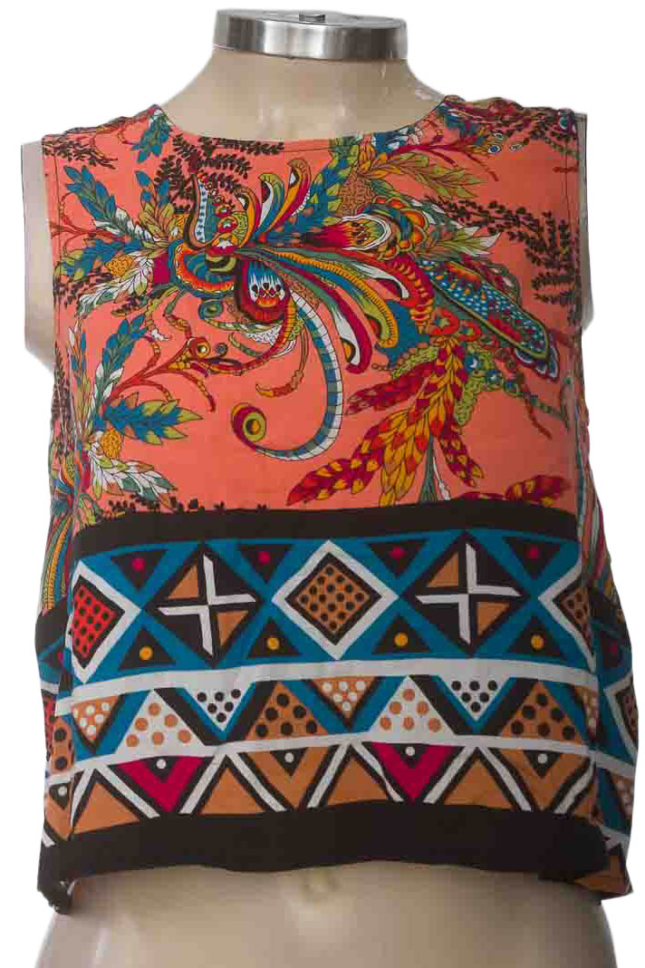 Top / Camiseta color Estampado - DENIMLAB