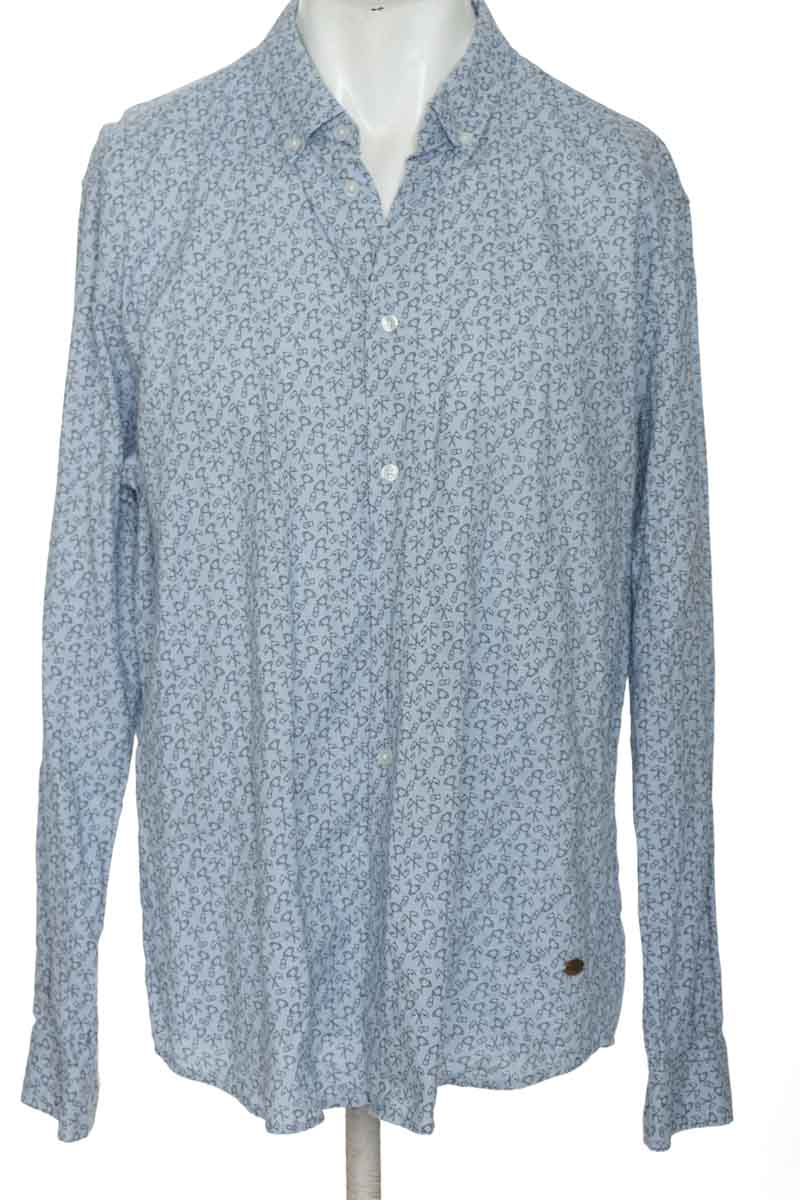 Camisa color Azul - Basement