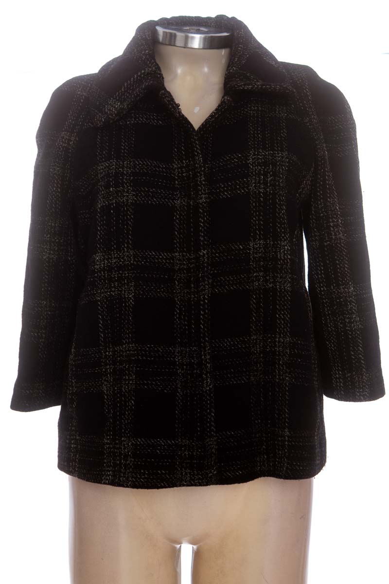 Chaqueta / Abrigo color Negro - MNG