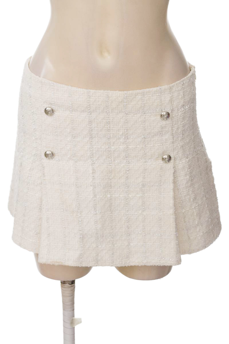 Falda color Blanco - Zara