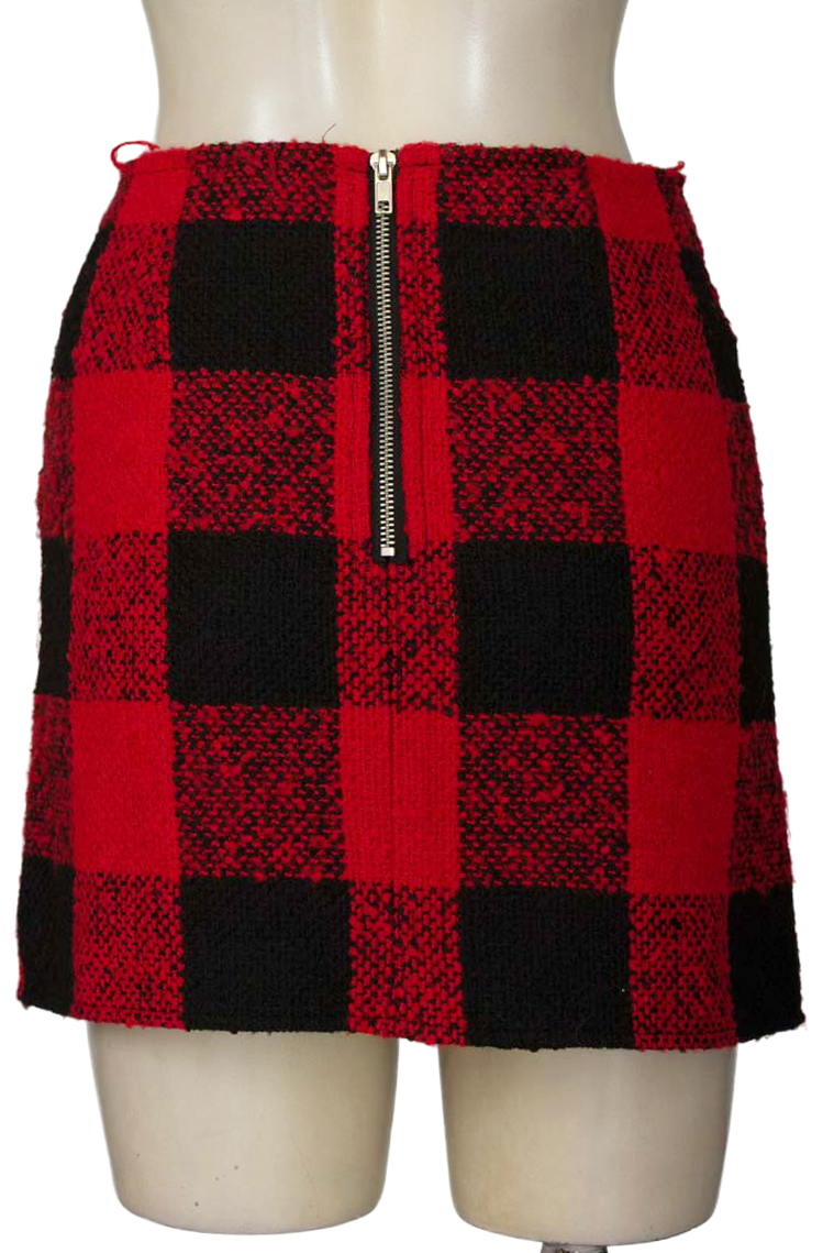 Falda color Rojo - Forever 21