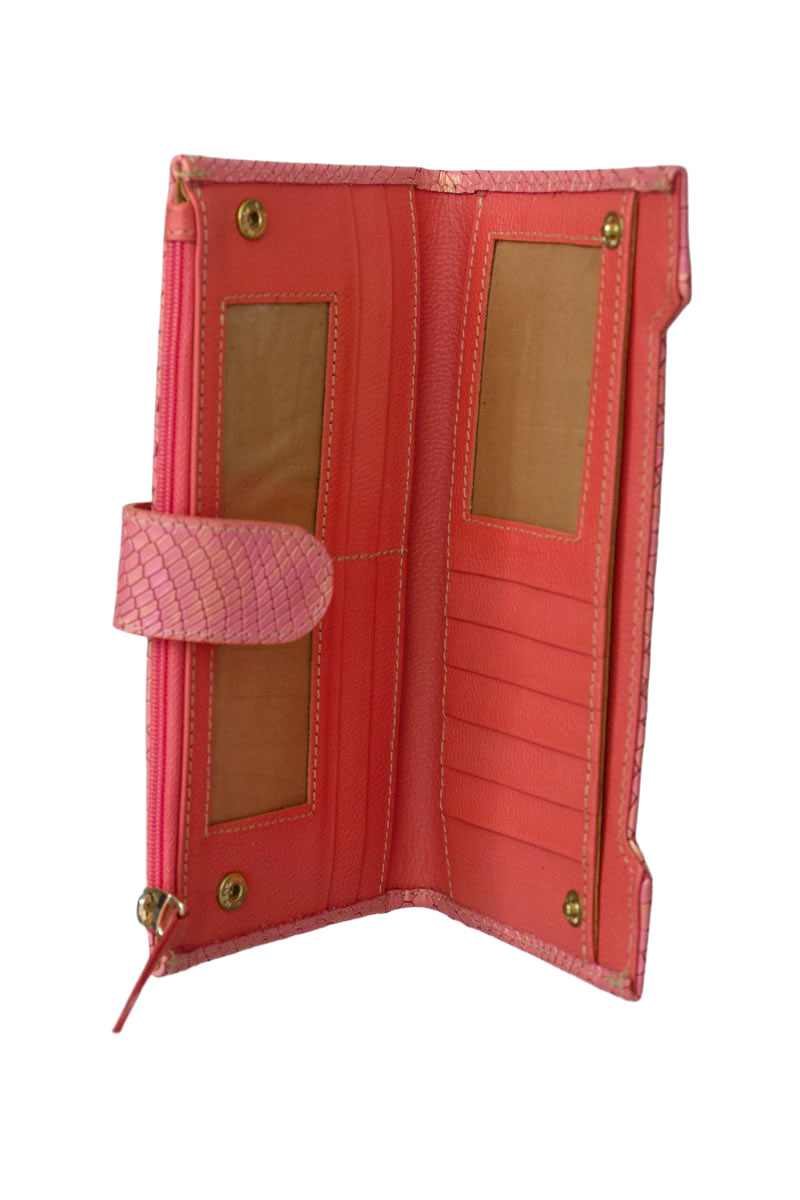 Cartera / Bolso / Monedero color Rosado - Kane-m