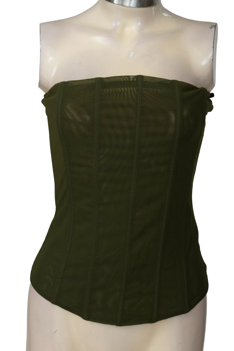 Top / Camiseta color Verde - MISSGUIDED