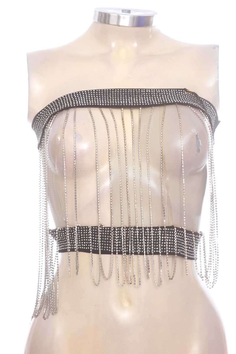 Top / Camiseta color Negro - Blanco