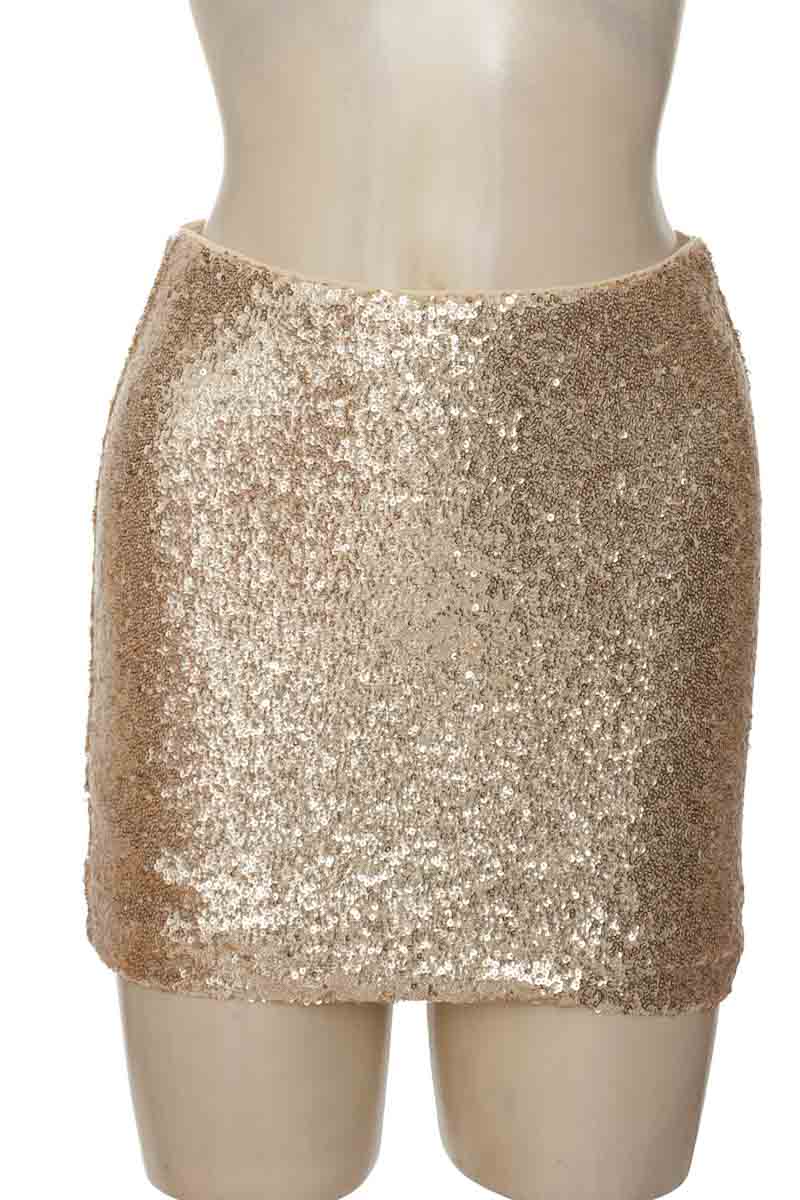 Falda color Dorado - H&M