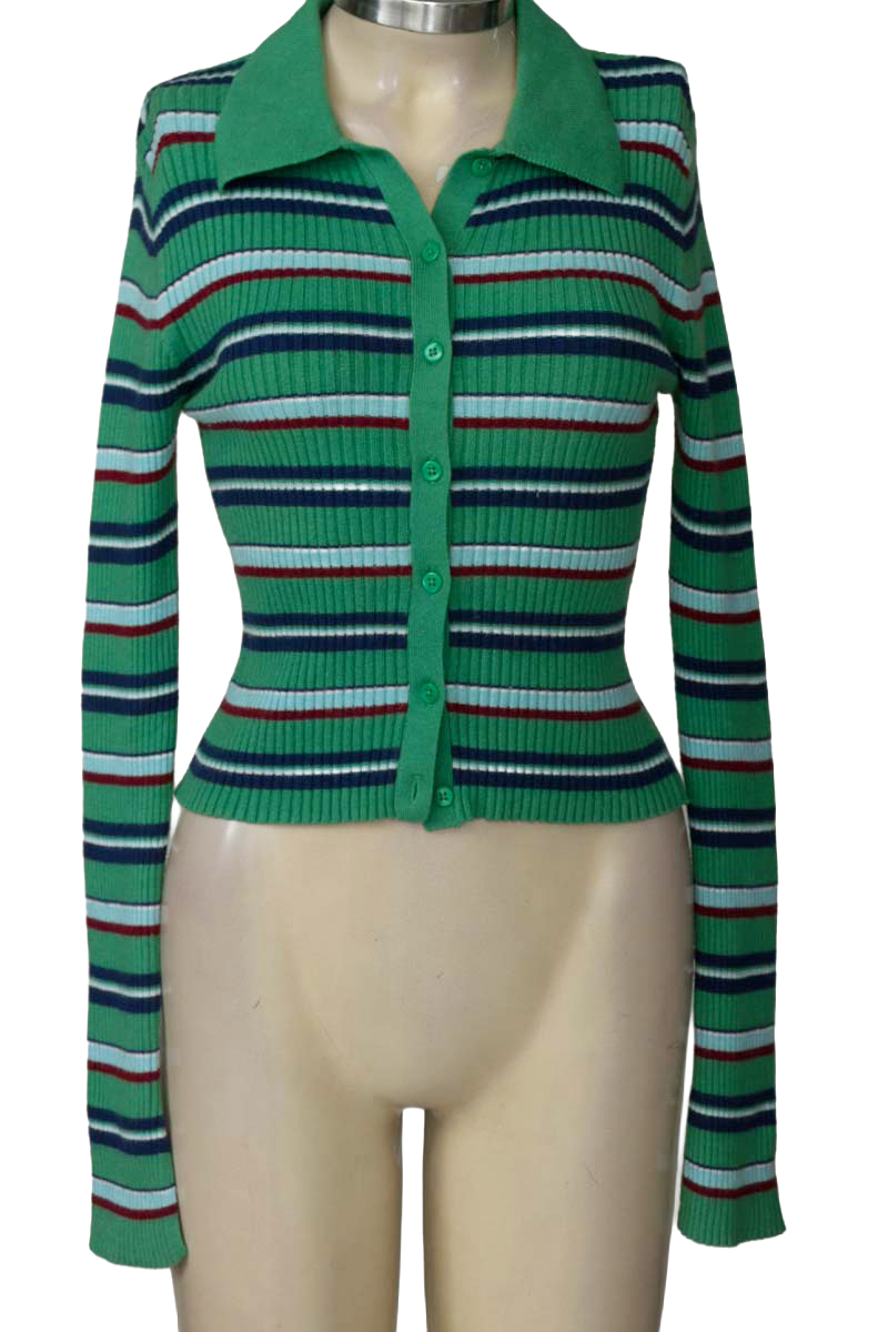 Sweater color Verde - Pull & Bear