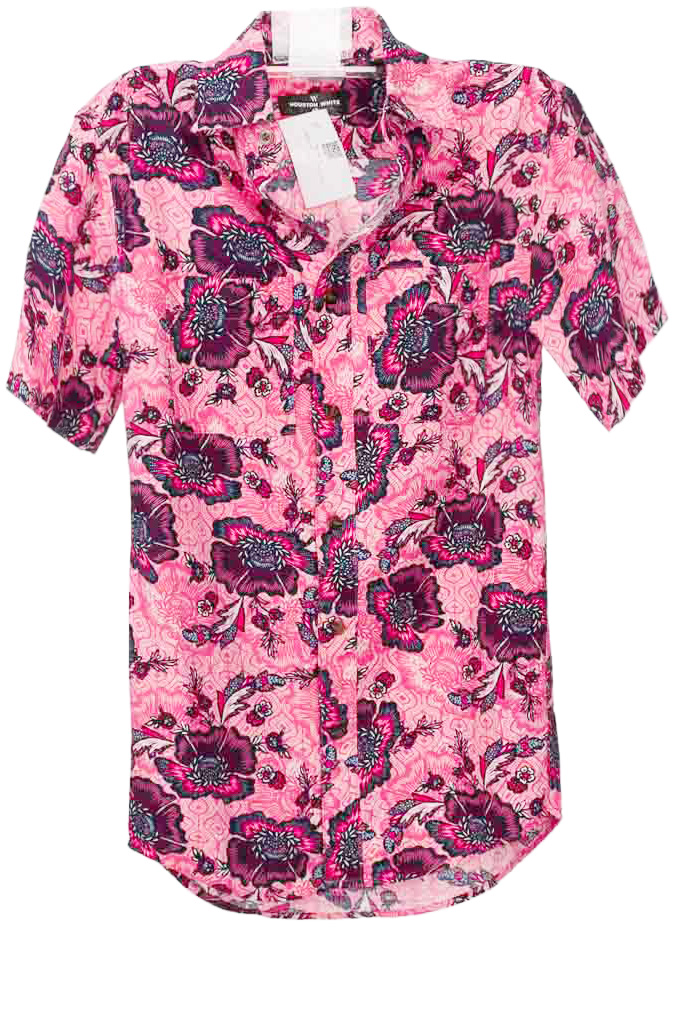 Camisa color Fucsia - Houston White