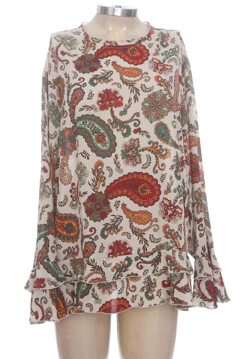 Blusa color Blanco - United Colors of Benetton