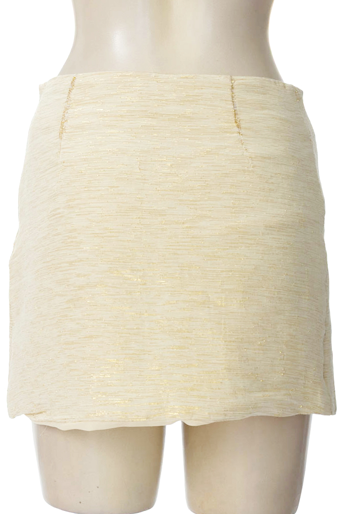 Falda color Beige - Kilibbi