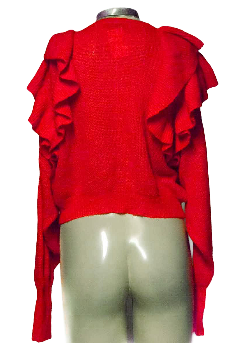 Sweater color Rojo - Zara